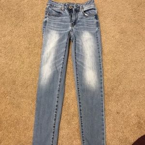 High Rise American Eagle Jeans, Size 00
